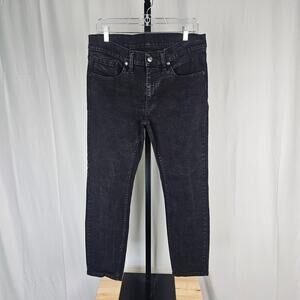 Cody James Jeans 33x32 Black Denim Straight Fit Western Bootcut Style